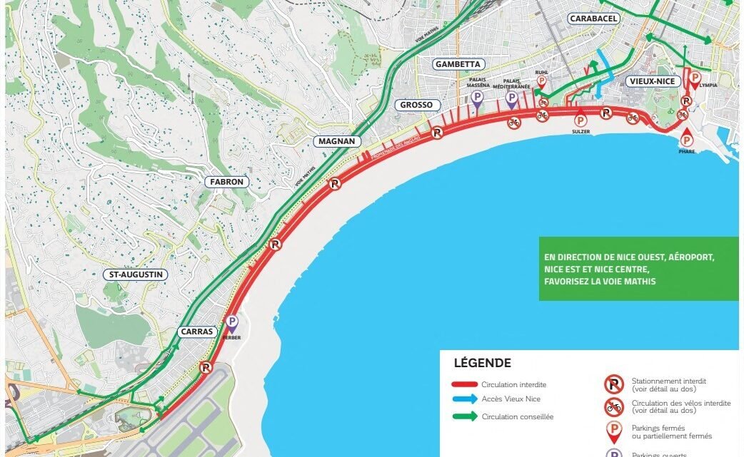 Perturbations à prévoir lors du Semi marathon de Nice Cannes Tendances