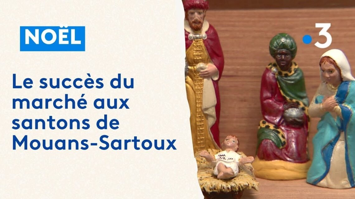 La foire aux santons de Mouans Sartoux connaît toujours un franc succès