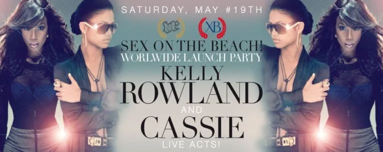 Kelly Rowland & Cassie @ VIP ROOM