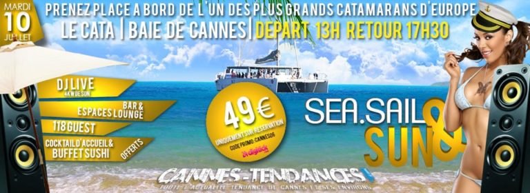 La journée Catamaran / Fiesta / DJ de l&rsquo;été à ne pas manquer !