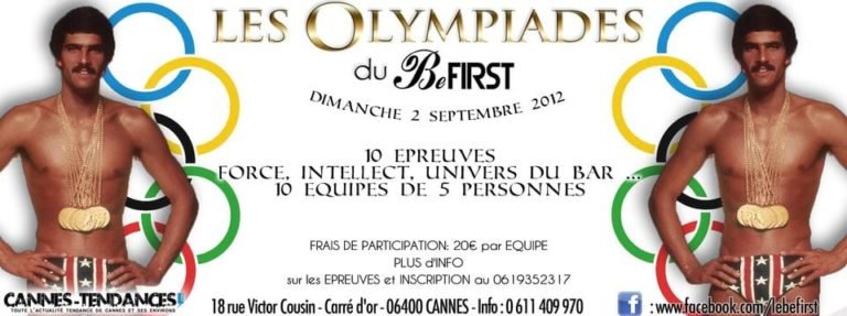 Les Olympiades du Befirst Dimanche 2 Septembre