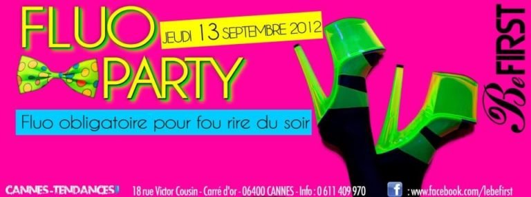 Fluo Party @ Befirst jeudi 13 septembre