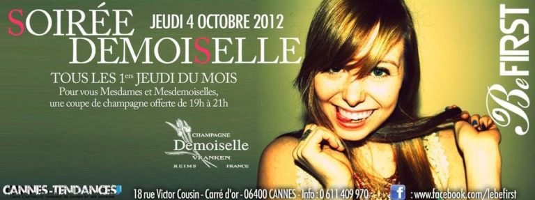 Soirée Demoiselle @ Befirst Jeudi 4 Oct