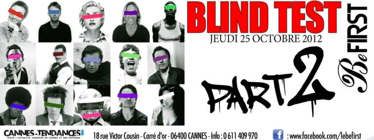 Soirée Blind Test @ Befirst Jeudi 25 Oct