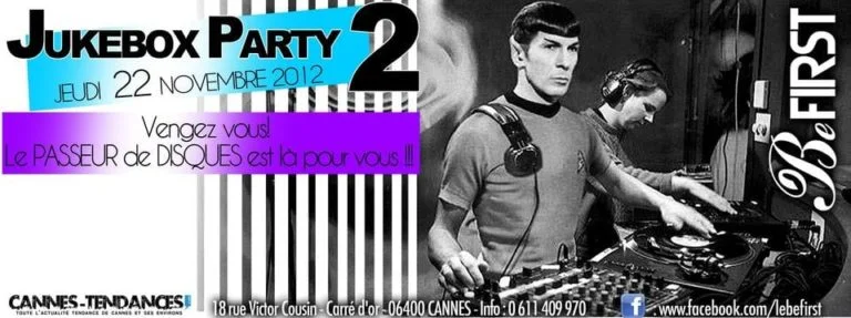 Juxebox Party 2 @ Befirst Jeudi 22 Nov