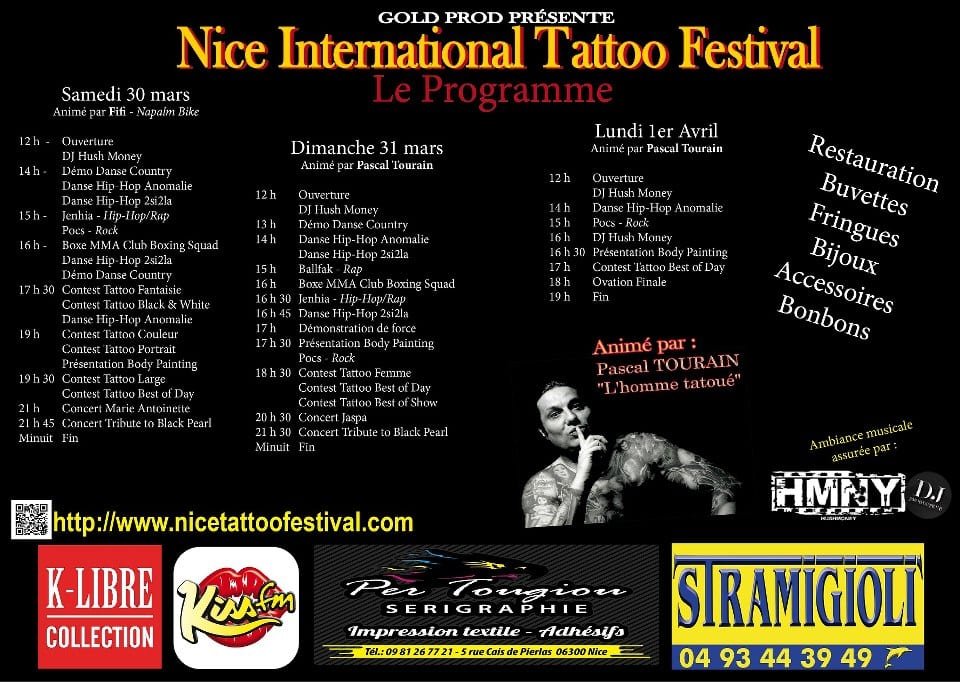 nice tattoo festival programme