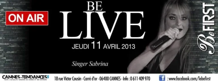 Be Live @ Befirst le 11.04