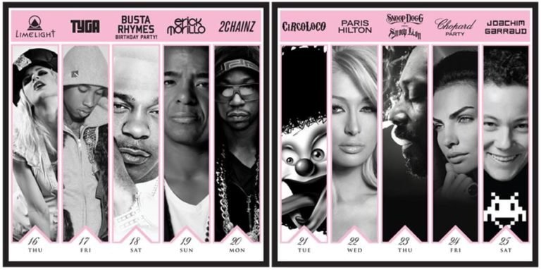 SPECIAL FESTIVAL : Programmation du Gotha Club du 15 au 26 mai !