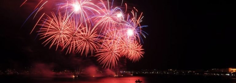 Les feux d’artifices commencent ce jeudi 4 juillet !