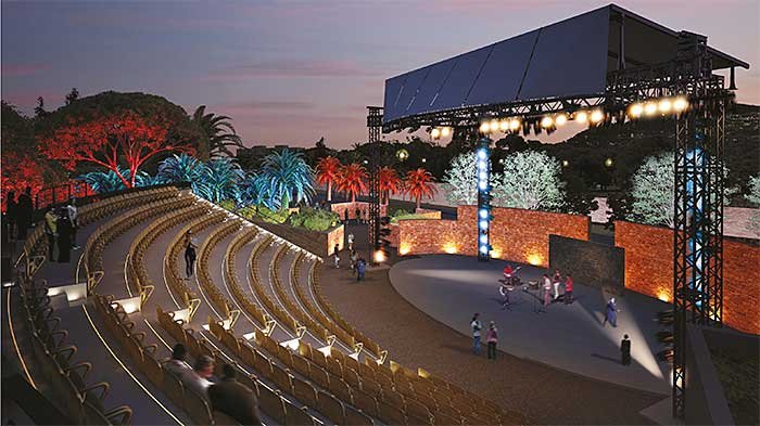 Le Théâtre Robinson et ses 438 places assises face à la Siagne !