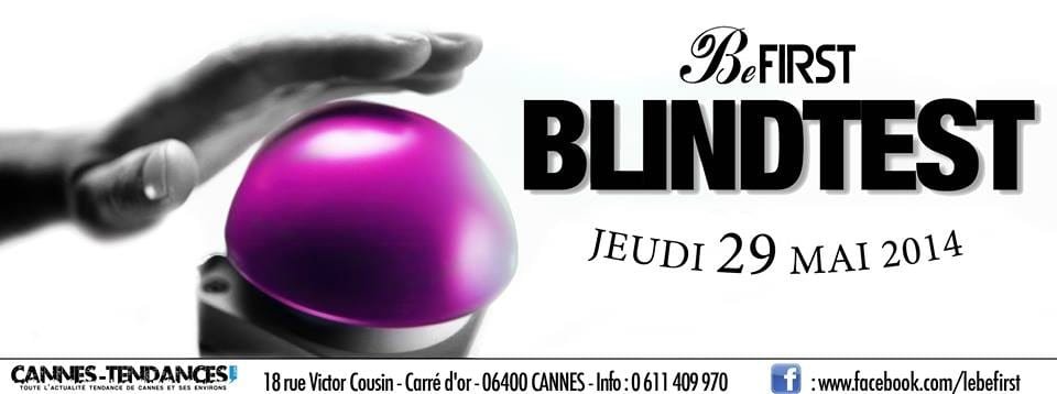 befirst cannes blind test