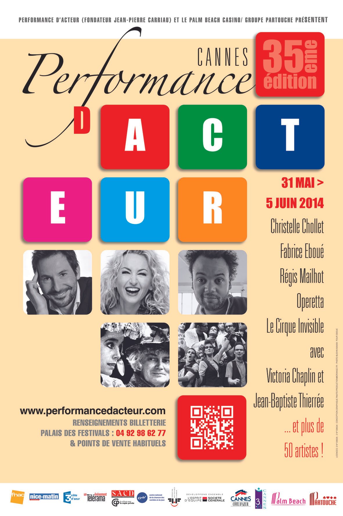 performance d'acteur 2014 cannes