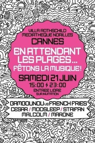 fete de la musique plages electro cannes 21 juin