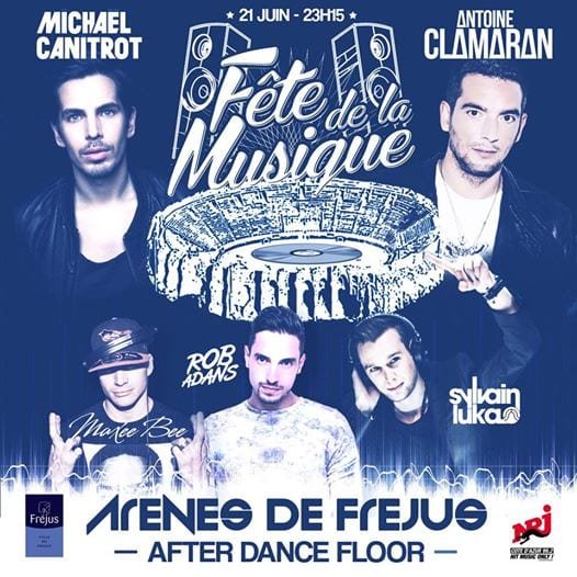 fête de la musique arenes de frejus sylvain luka