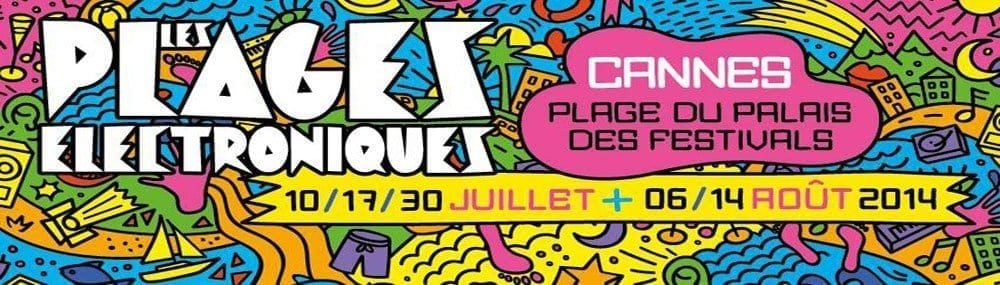 plages electro cannes 2014