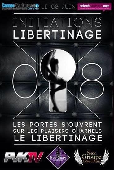 Soirée Initiation Libertinage ce 8 Juin