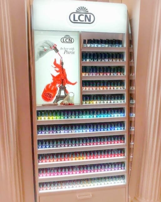 lcn ongles bar à ongles cosmétiques vernis cannes