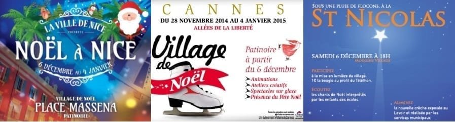 nice noel village 2014