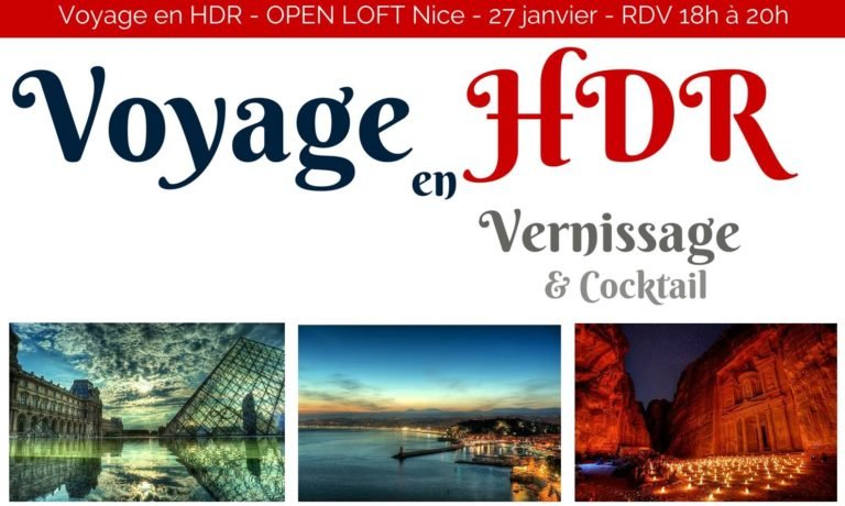 Exposition Photos HDR à Nice ce soir