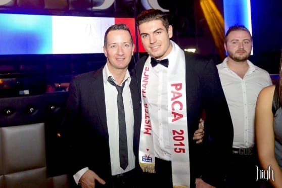 Viktor le gagnant et Eric Durant directeur du High Club