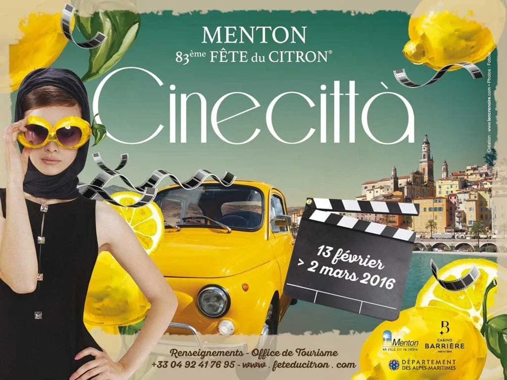 83ème Fête du Citron de Menton “Cinecittà”