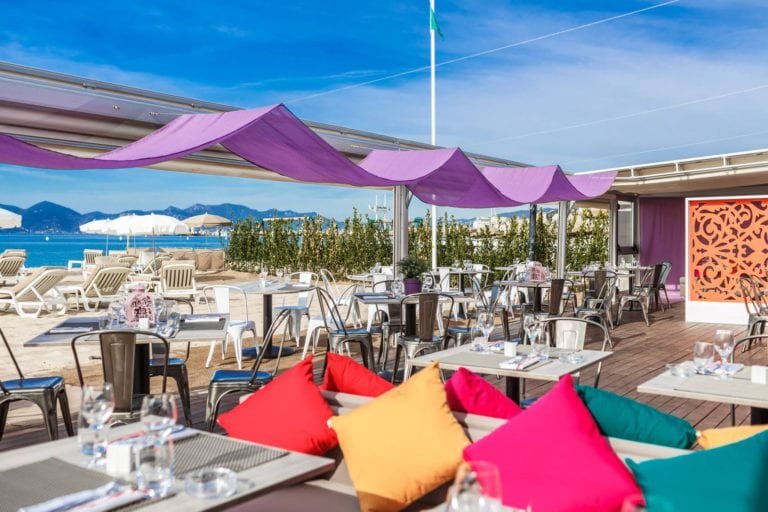 Déjeuner à la plage du 3.14 pendant le Festival pour 19.90 euros !