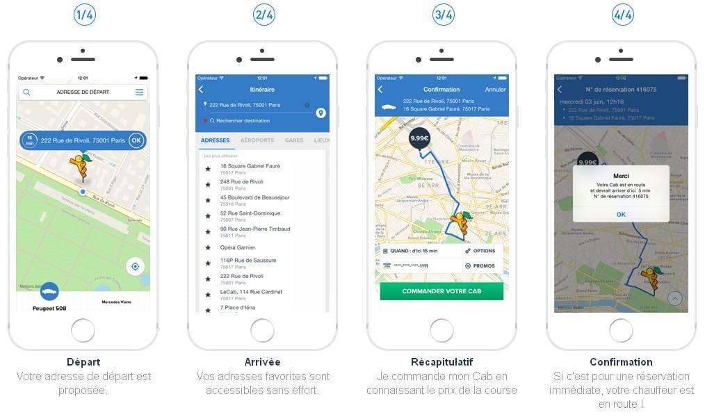 Appli-LeCab vtc
