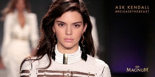 kendall jenner magnum cannes