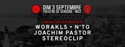 cannes tendances Worakls, N'to, Joachim Pastor, & Stereoclip theatre de verdure nice music festival