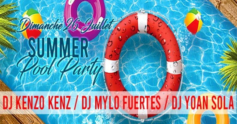 Concours Pool Party 26/07/2020