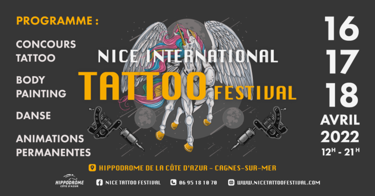 Venez au Salon du Tatouage 2022 ce week-end !
