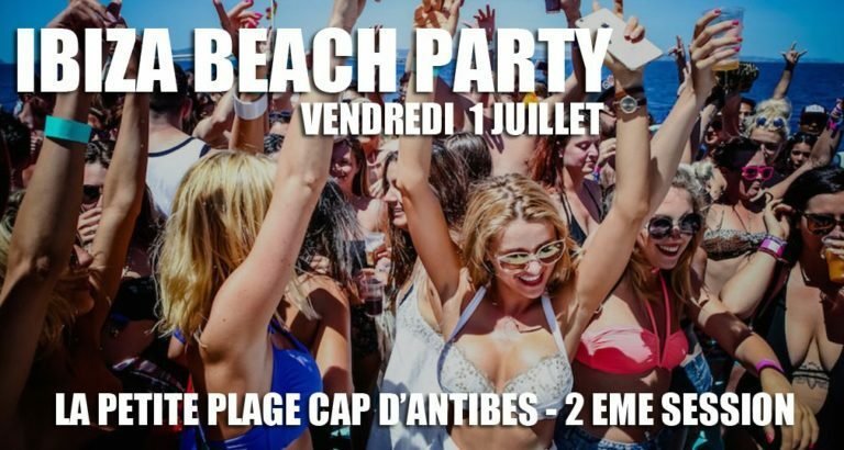 Ibiza Beach Party à la Petite Plage ce vendredi 1er juillet !