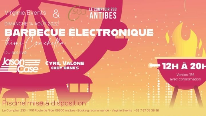 Gagnez vos places au barbecue électronique – Comptoir 233 Antibes