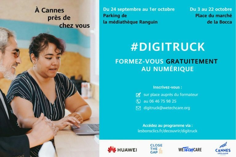 Formez vous gratuitement au digital à Cannes