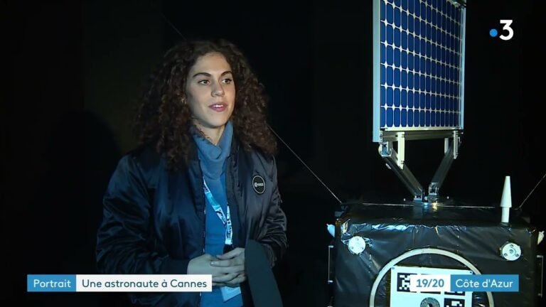 Anthea Comellini, le nouvel astronaute de l&rsquo;Agence spatiale européenne à Cannes