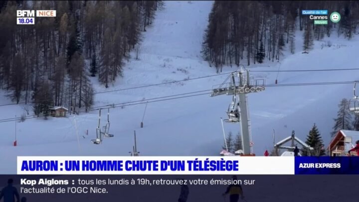 Auron: Un miraculé après une chute d’un télésiège