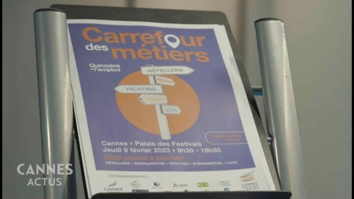 Carrefour des métiers à Cannes : des métiers qui recrutent pour bien préparer la saison estivale