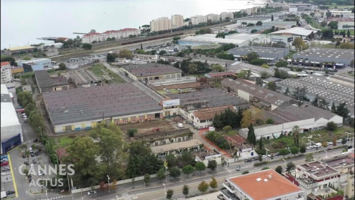 Coup d’envoi pour la démolition de l’ancienne friche industrielle Ansaldobreda à Cannes La Bocca