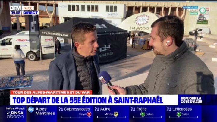 “des paysages de carte postale”, se réjouit le directeur d’épreuve