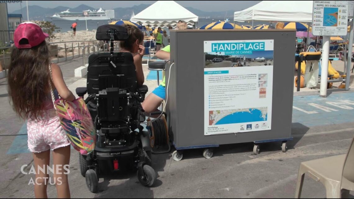 Handiplage à Cannes : ouverture de la saison 2022 Handiplage à Cannes : ouverture de la saison 2022