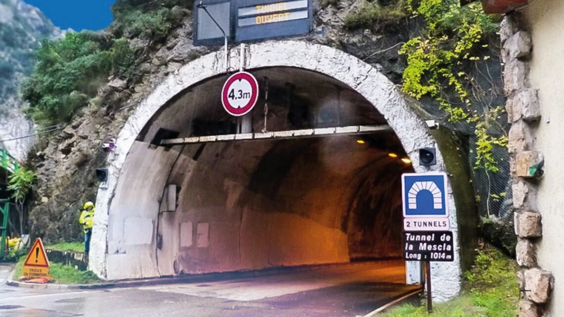 Le Département commence la construction des tunnels de la Mescla et de Reveston Le Département commence la construction des tunnels de la Mescla et de Reveston