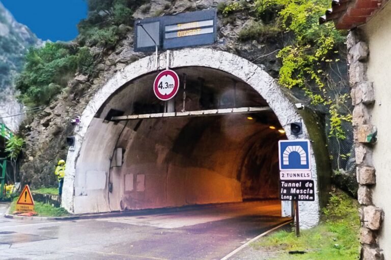 Le Département commence la construction des tunnels de la Mescla et de Reveston