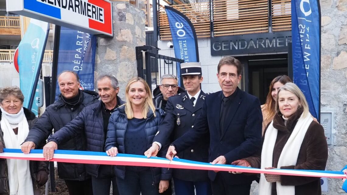 Le Département modernise la gendarmerie de Valberg Le Département modernise la gendarmerie de Valberg