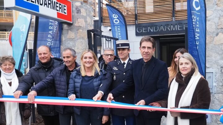 Le Département modernise la gendarmerie de Valberg