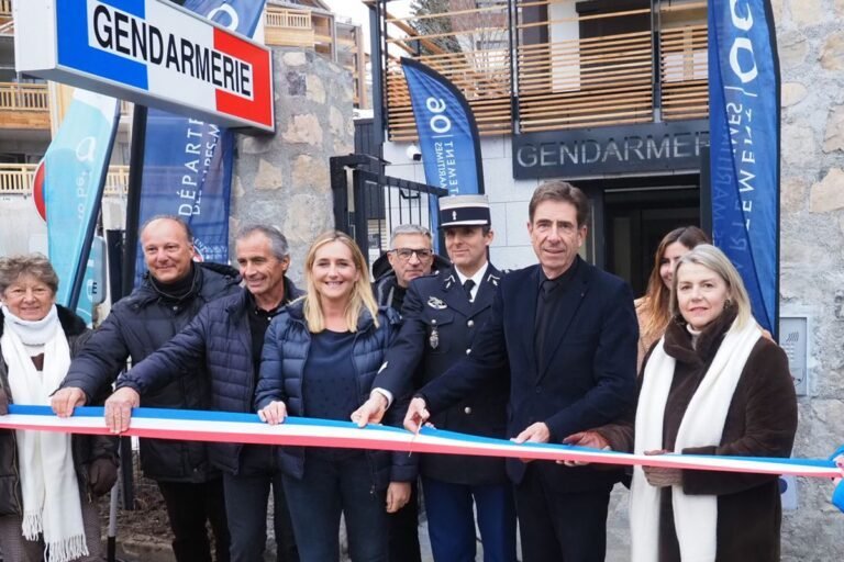 Le Département modernise la gendarmerie de Valberg