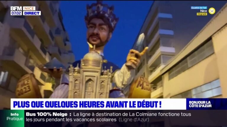 « Les carnavaliers sont prêts pour le début des festivités! »