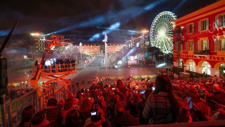 Nice: le corso nocturne du carnaval à 20h30