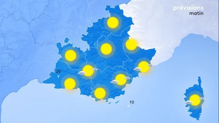 Prévisions Météo Côte d’Azur: Soleil Brillant ce Samedi