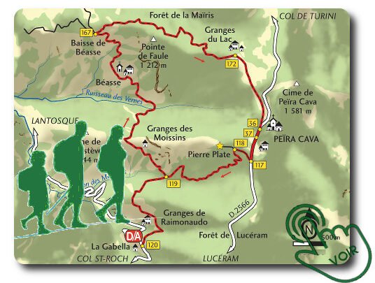 Randonnée du Circuit du Grand Braus – Août 2020