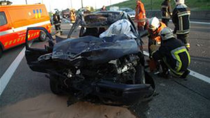 un blessé grave dans un accident de la route sur l’autoroute A8
